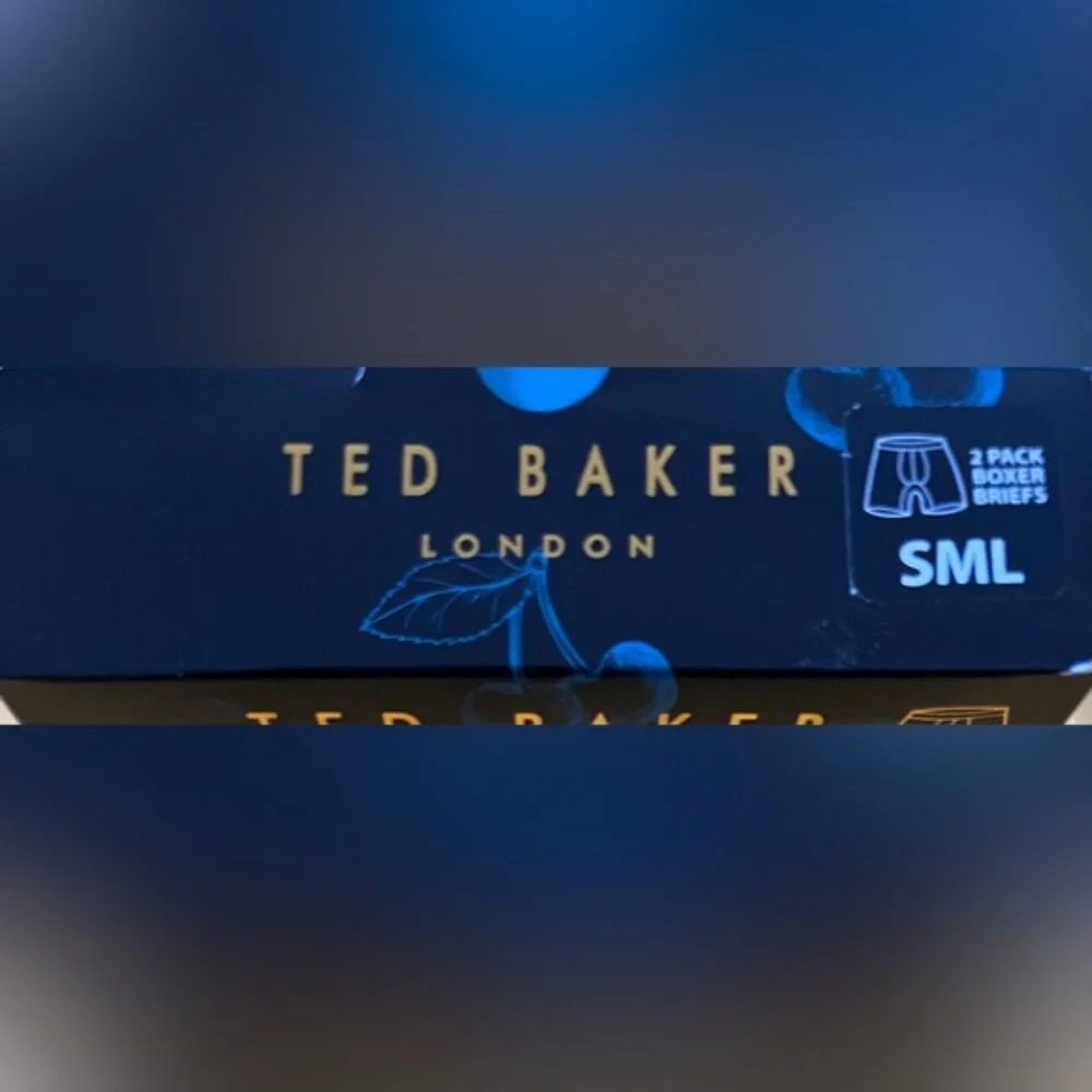 TED BAKER LONDON Premium Soft Modal 2Pack Boxer‎ Briefs Limited Edition SMALL